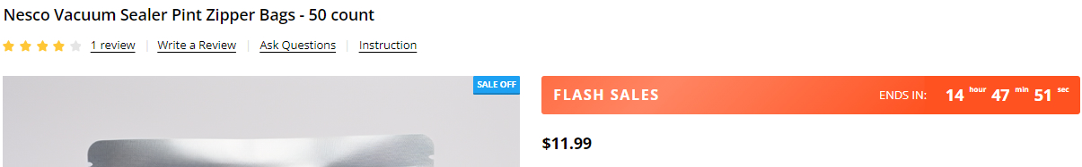 Flash-sales
